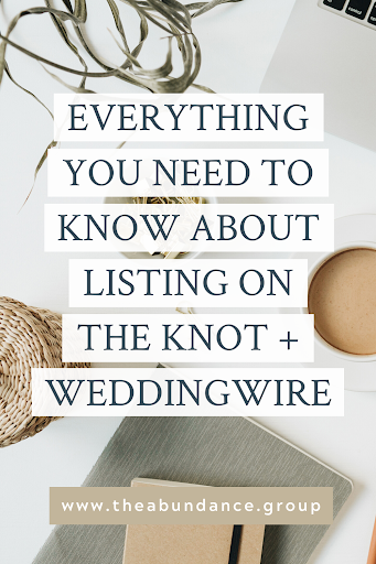 Should you create a listing on The Knot or WeddingWire? This is a question we at The Abundance Group get from our students so often. All of our members who have an account have had different experiences with these platforms. Some people think it’s a necessary evil– that everyone is on there so they need to be, too. The Knot and WeddingWire both get an incredible amount of traffic. They’re known in the wedding world from an engaged couple perspective. Everyone who’s been getting married for the last decade knows what these platforms are. They have a lot of money to spend with Google and within their marketing team to make sure their SEO is fully optimized. If you didn’t know, Ashley (co-founder of TAG) also runs one of the largest wedding planning companies in the country, The Simply Elegant Group (SEG), with 8 locations and a team of over 40 planners. SEG has had a listing on The Knot for years now, and sees great success with it. On average, SEG books about 200-300 weddings per year, and 90% of their inquiries come from The Knot alone. She recently went live in our Facebook group to talk all about big marketing engines like TK and WW, their pros and cons, her experience with TK, and some tips and tricks that we’re now here to share with you in this blog post. Please note that this is a completely neutral opinion. In no way are we trying to say that you should or shouldn’t give TK or WW a try. We just want to make sure you’re able to make an informed decision before investing in either of these platforms. Big Marketing Engines vs. Small Local Blogs Let’s first talk about big marketing engines, and then small, local marketing engines. With TK and WW, it’s a volume game. They get a whole lot of eyes on their platform. We like to use the analogy that it’s like casting a really wide net. You catch a lot of fish, but they aren’t always prized fish (i.e. your ideal couple). Whereas when you work with smaller, niched, local blogs, they work with a smaller clientele, so the percentage of leads you get will be your ideal couple. Local blogs do a phenomenal job at getting the couples that they market specifically to. A lot of the smaller blogs go for higher-end couples or niche into smaller markets, so they’re very obvious in their branding. Though, keep in mind that we aren’t saying one is better than the other, they’re just different. You have to look at your own goals with your business and decide what matters most to you. Some people are in a season of business where they just want as many leads as possible. Though, if you have 200 leads that you’re having to sift through, perhaps that isn’t a valuable use of your time. For some, it may be more about having better leads, not more leads. Pros and Cons of The Knot Pros: Volume of inquiries, they’re known in the industry, they spend a lot of money to make sure they’re known in the industry, and brand exposure. Cons: They’re going through a lot of changes, and when mergers or buy-outs happen, there’s a kind of upheaval. That has caused a lack of continuity in SEG’s listing. They’re a huge company so, unfortunately, you’re just a number to them. You aren’t going to get white glove service with larger engines. Remember that they cast a large net. The Knot, WeddingWire, etc. sell access to their audiences, audiences that don't exist anywhere else. Why The Knot/WeddingWire May Not be Working For You In any marketing, you have to water the soil of the plant you want to see thrive. In other words, you have to put your effort in the marketing pillar that you want to have work. All the time, we see people buy listings and then never touch it again. It’ll sit there, a year goes by, and the wedding pro is frustrated that they haven’t gotten the leads they want. When you think of The Knot, you don’t necessarily have another account rep watching it for you. Those that aren’t seeing success aren’t focusing on it. If you don’t want to spend a lot of time updating your listing, maybe these platforms aren't a good fit for you. Some of you may relate: You spend a lot of time on Instagram updating your grid, keeping it cohesive, and engaging with your audience, so of course you get results there. However, The Knot is an already less-engaged platform, so if you don’t apply those same efforts to it, you aren’t going to see the results you want. Ashley has a recurring quarterly reminder on her calendar to go in and update SEG’s listing, which we’ll dive into next. Updating Your Listing Go in and look at your listing, and think about if that still represents your message accurately and the experience you want to relay to your ideal couples. We all go through different stages of business, and we can decide to pivot out messaging at any time, which is one of the great things about owning your own business. SEG makes sure their listing represents their stance on inclusivity and diversity, featuring weddings that are interracial, LGBTQIA+, multicultural, etc. Think of who your brand speaks to and make sure your listing represents that. Your account rep on The Knot will also help you with updating your listing. While we’ve heard that there has been some stuff that has fallen through the cracks with some accounts, make sure you’re an advocate for your business, not just with TK or WW but everywhere. Tips and Tricks That Make a Difference Nurturing Leads It’s important to note that The Knot and WeddingWire’s job is to give you the leads. Once they hit your inbox, that’s no longer their job to take care of. We have to build that rapport and relationship in order to book. At SEG, we have funnels of nurture sequences that we take our clients to, we’re timely in our email communication, always ready to hop on a call with a potential client, etc. Understand the Couples’ Experience Ashley also signs up like she’s a couple every year to see what they’re showcasing and to get the experience from the couple’s perspective. A feature that The Knot has added is, when a couple hits “request a quote”, you can send a canned response. Then, they ask if you would like to submit that same request to six other vendors. We struggle with that a bit because now, we’re 1 of 7 vendors instead of the 1 sought-after vendor. The feature is like Amazon's "If you like this product, you might also like these others". We know that this is a feature made to be convenient for the couple, though we don’t know that we love it. However, is it our job to sell well? Absolutely. When you’re in the mindset of a potential couple, make sure your storefront is powerful and stands out. Make sure it isn’t all just the same images of couples– a kiss, bridal party shots, etc. Add some great candid shots as well. Ask for Reviews This has to be the biggest tip we have. Get those reviews, get that social proof, and have it be part of your process. If you’re advertising on The Knot, people look for social proof. Think about it from a consumer point of view– if you’re deciding between two restaurants to go to, for example, and you’re viewing them on Yelp, you’re more likely to choose the one that has better reviews. When you’re on Amazon, you probably read the reviews before you purchase something. 90% of couples on TK and WW are reading reviews. Use the Review Collector tool on TK and WW. 4 things matter with reviews: Number of reviews, rating, recency, responding. On WW, only people with whom you have a contract and have received money from can post a review, which could be awesome for circumstances where you have a potential client who had issues with the contract and never signed because it prevents them from being able to leave a review. TK and WW also both have a feature where you can highlight reviews, so you can highlight a great review from a couple that represents your ideal client. Just remember that once you've highlighted a review, it will stay there, so you need to revisit that every few months and highlight a more recent one. Test Your Storefront Some vendors struggle with the amount of dollar signs to portray, for example. They may be on the fence of whether to put two dollar signs or three. If you’re updating your listing quarterly as we recommend, try two dollar signs for one quarter and three for the next. Test it out and see the amount and kind of leads you’re getting. Are they qualified? Are you selling and signing these couples? Some have tried dropping down the price point, and although they had more leads, they found they weren’t the couples they were looking for. It should also go without saying that if you know your price point caters to high-end clients, don’t put one dollar sign for the sake of hopefully bringing in more leads. Not only is that distasteful and dishonest, but it will just create more headache and frustration for you. We hope that we were able to equip you with enough information to make an informed decision of whether or not you should invest in these platforms. At this point, you should be able to weigh the pros and cons of using a large marketing engine like TK or WW, but also the pros and cons of smaller, more local blogs and marketing engines. If you have any more questions about either of these, always feel free to reach out to us in our DMs on Instagram!