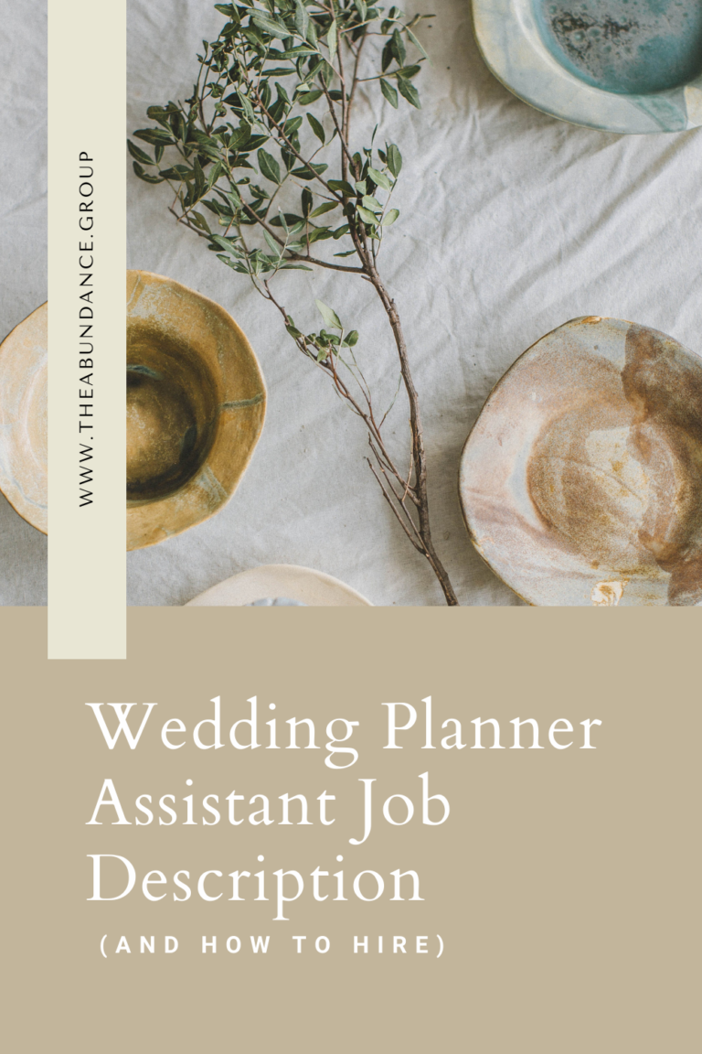 Wedding Planner Assistant Salary